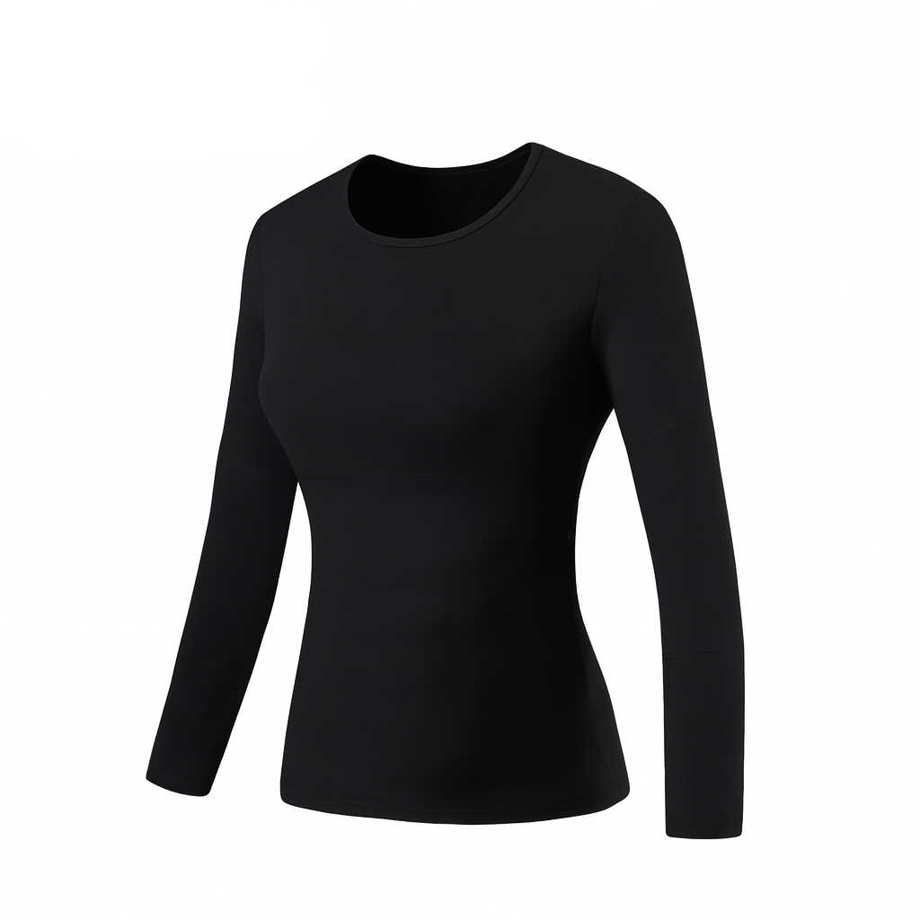 Long sleeve sportowy damski podgrzewany HeatFlow™ z technologią ActiveHeat+