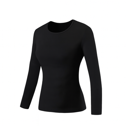 Long sleeve sportowy damski podgrzewany HeatFlow™ z technologią ActiveHeat+