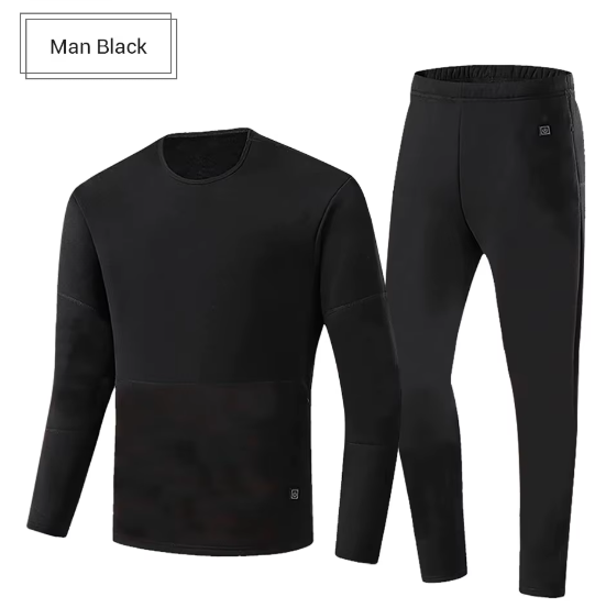 Long sleeve sportowy męski podgrzewany HeatFlow™ z technologią ActiveHeat+