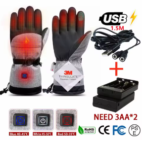 Rękawiczki HeatFlow z technologią FrostGuard™