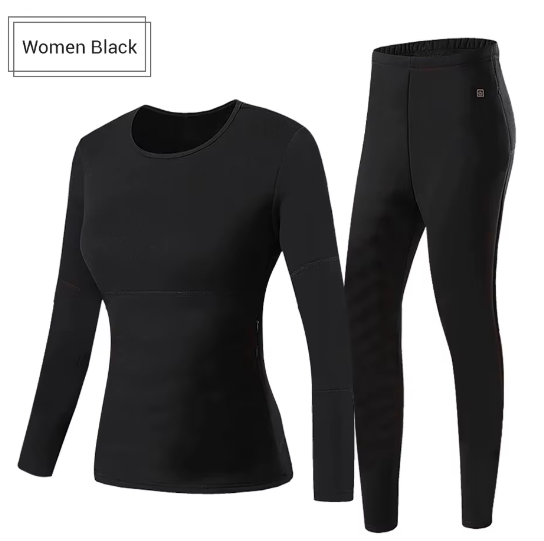Long sleeve sportowy damski podgrzewany HeatFlow™ z technologią ActiveHeat+