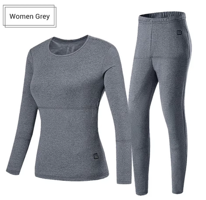 Long sleeve sportowy damski podgrzewany HeatFlow™ z technologią ActiveHeat+